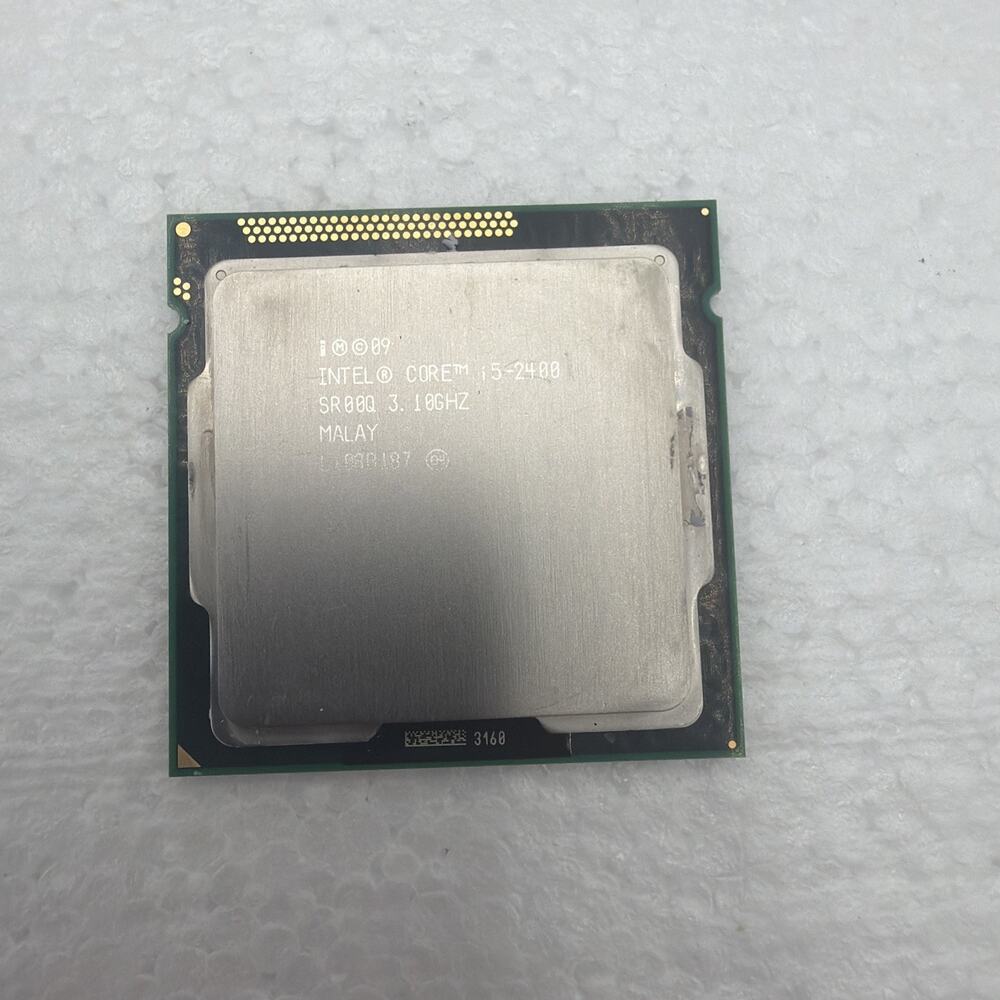 Intel Core i5-2400 3.1GHz Quad Core CPU LGA1155 SR00Q Tested